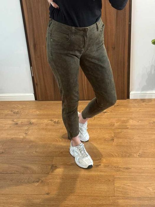 Spodnie jeansy moro rurki Zara 40