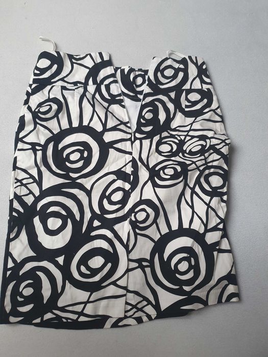 Czarno biała spódnica