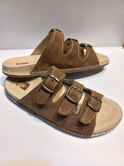 Fusbety męskie, rozmiar 42,42, 45 skóra,  nowe z metką