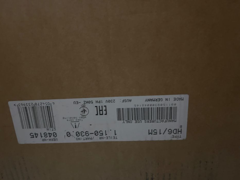 Karcher Hd 6/15 225 Bar Máquina de pressão muito forte