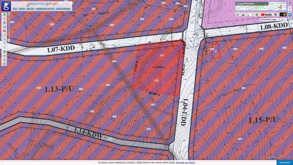 Działka inwestycyjna / Działki inwestycyjne ul. Przemysłowa Mrągowo
