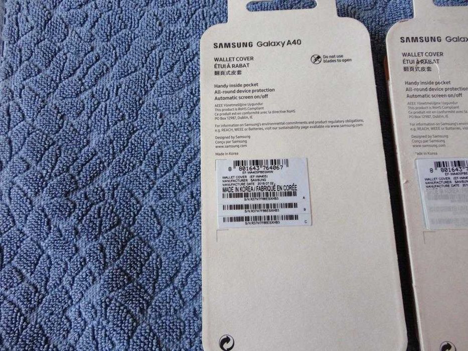 Capas Wallet Cover Samsung A40