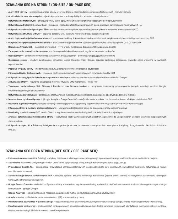 Pozycjonowanie Stron | Elastyczna Umowa + Google Ads