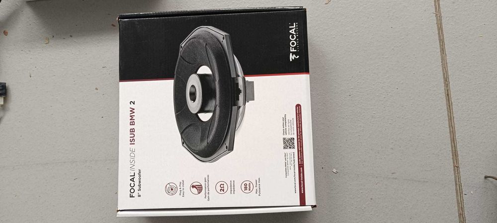 Zestaw Car Audio do BMW  – Focal Inside, MATCH UP 8DSP, Alpine SWE-815