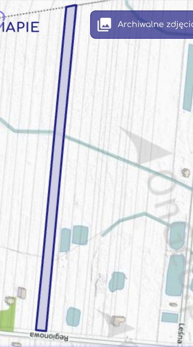 Działka rolno-budowlana Zielkowice 1,20 ha - Widok 2