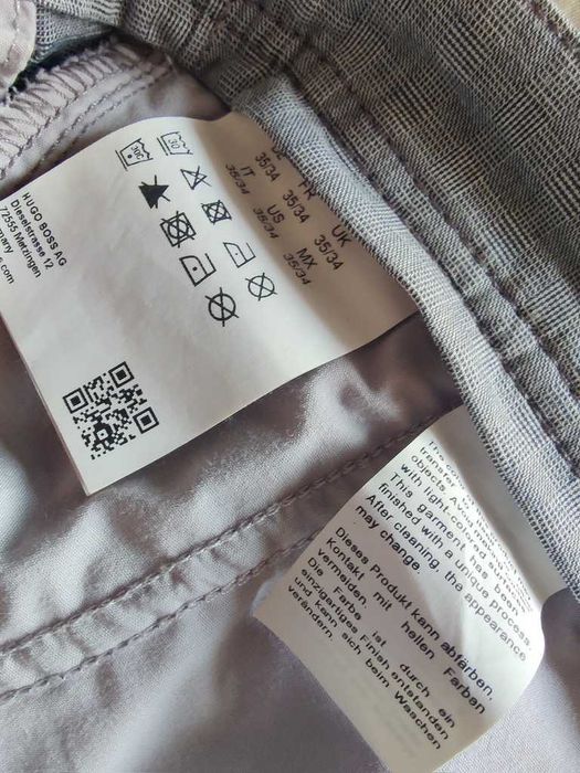 Джинсы (chino лето Hugo Boss Germany w35 stretch grey.