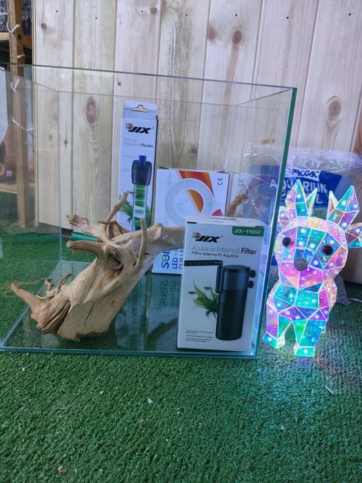 Kit de Natal Aquário com acessórios