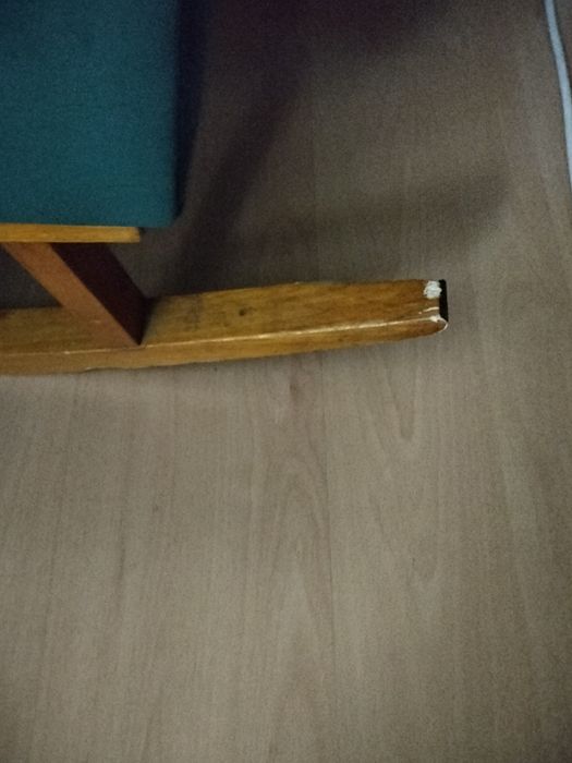 Poltrona de baloiço veludo