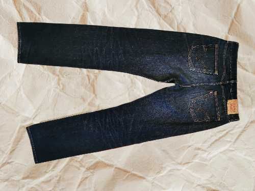 Levi's 751 Men Blue Straight Regular Stretch Jeans W34 L34