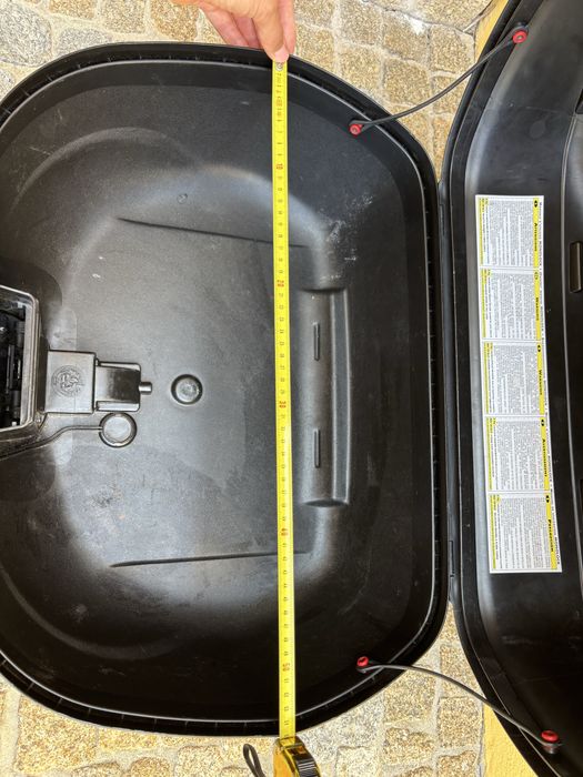 Baú GIVI Monolock E470 Simply III 47L Completo
