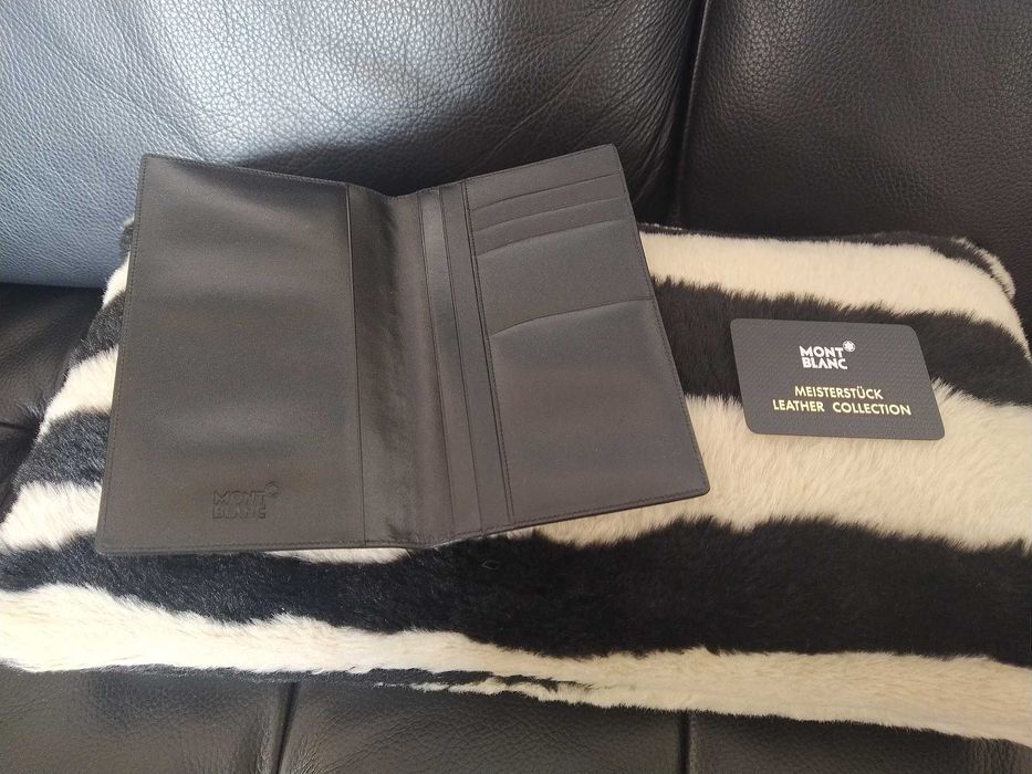 Carteira longa Montblanc Meisterstuck, coleção Platina