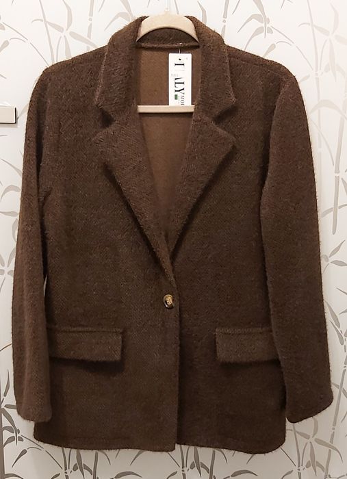 ITALY MODA włoska marynarka żakiet nowa