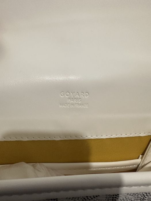 bolsa goyard  branca