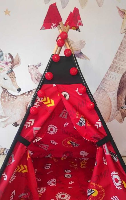 Вігвам дитячий Vroom-vroom (без матрацика)