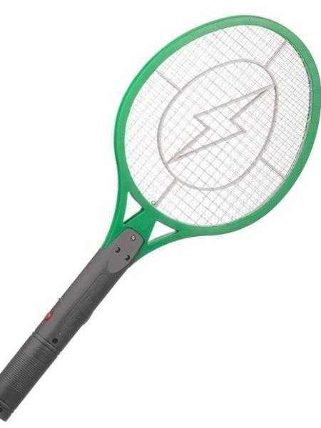 Raquete Elétrica Mata Moscas Mosquitos Insectos bateria 220v NOVO