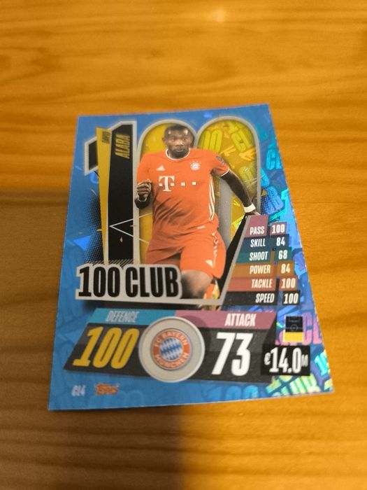 Carta Topps Match Attax David Alaba