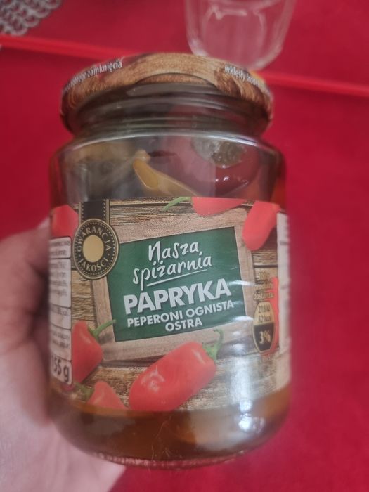 Papryka peperoni ognista ostra Nasza 300g Spiżarnia