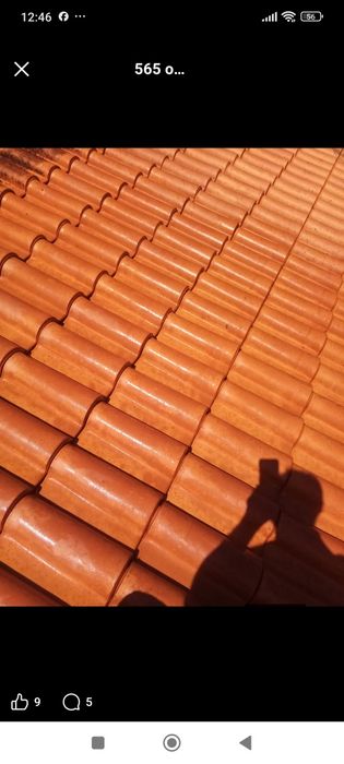 Faços trabalhos de capoto,cortiça,limpeza de telhados,etc