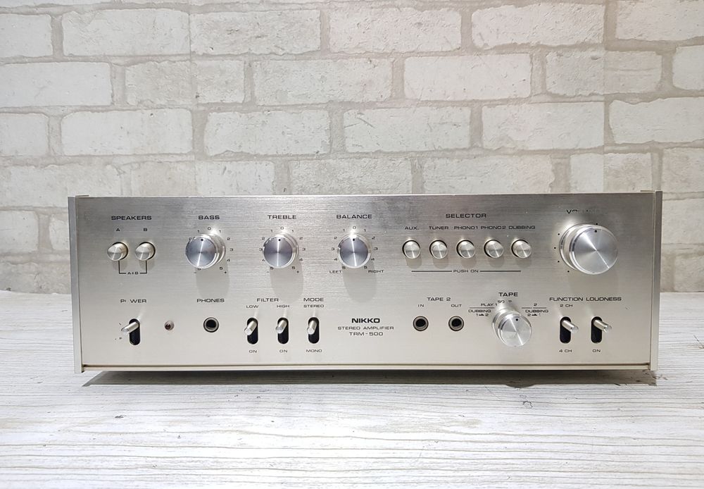 Стерео підсилювач/усилитель Nikko TRM-500 2x24Вт б/у з Німеччини