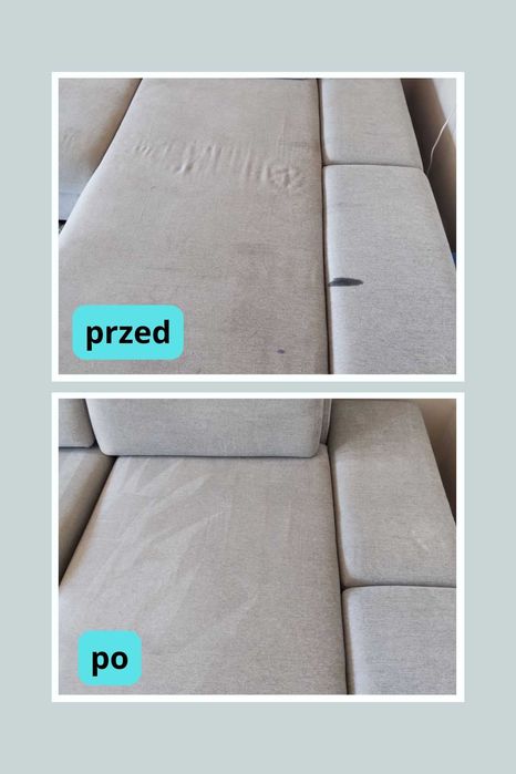 Czyszczenie mebli tapicerowanych, materacy, dywanów, wykładzin