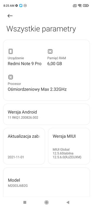 Xiaomi Redmi Note 9 Pro 6/128gb