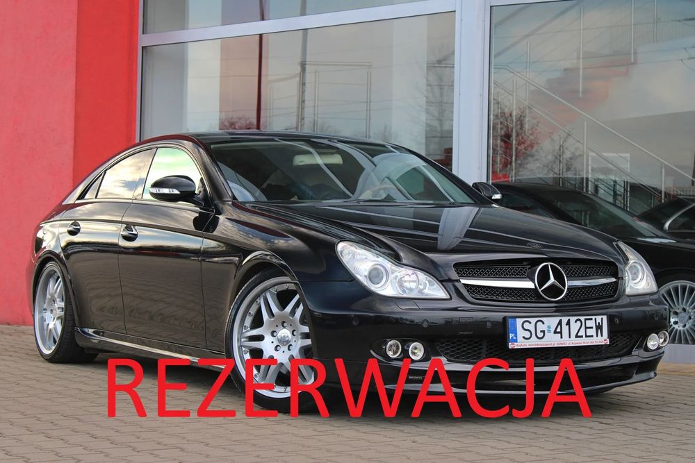 Mercedes-Benz CLS Brabus B11, Kremowa skóra, Szyberdach, Japonia, Faktura 23%