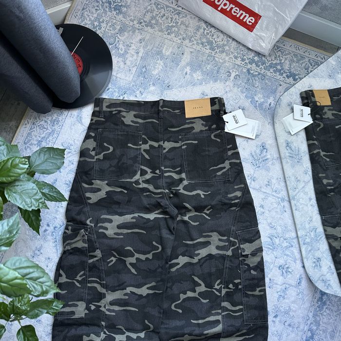 Baggy camo opium y2k pants real tree racer широкі камуфляж джинси камо