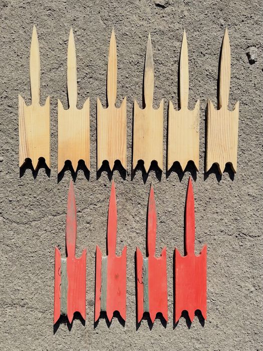 Дерев’яні донки для риболовлі 10 шт.