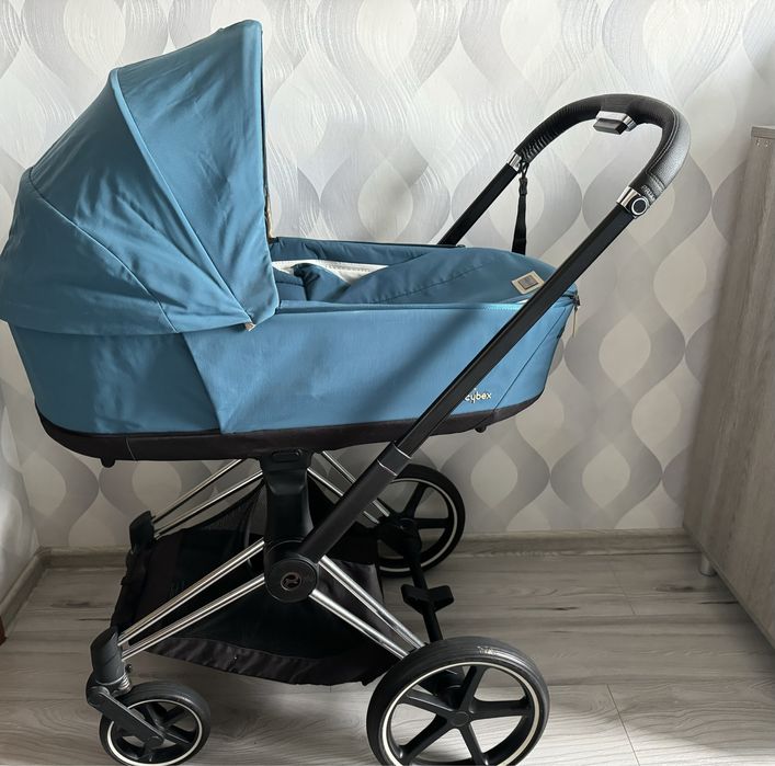 Коляска 2 в 1 Cybex Priam 4.0 Mountain Blue