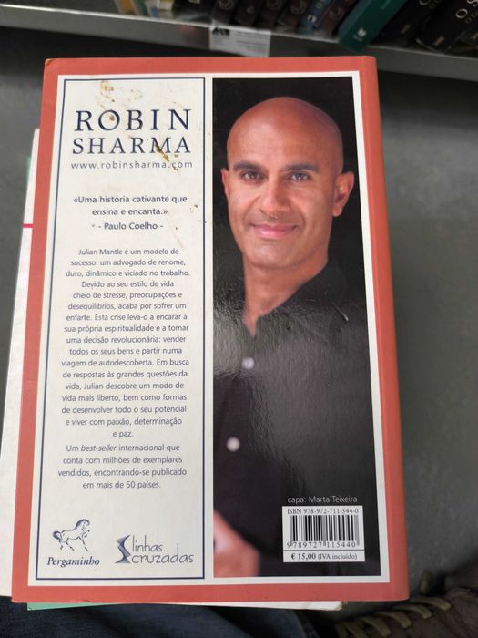 O Monge que Vendeu o seu Ferrari — Robin Sharma (Pergaminho)
