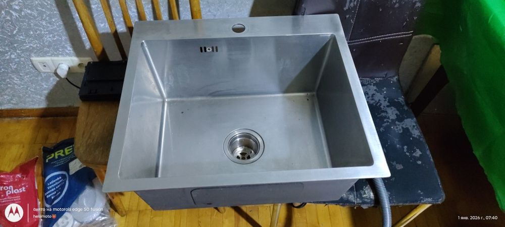 мойка из нержавейки армированая