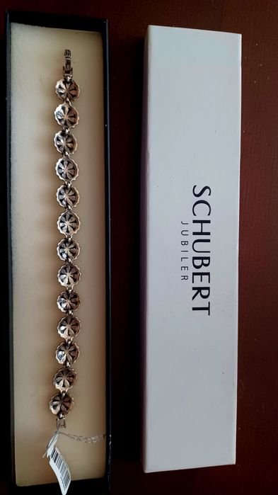 Bransoletka Schubert 18cm styl wiktorianski