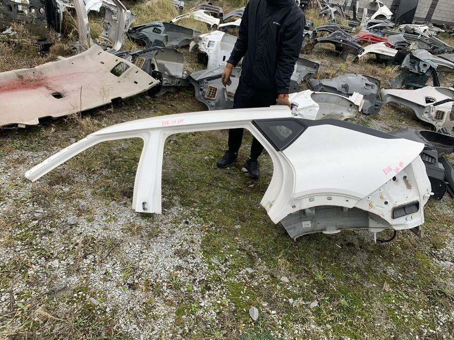 Бік бок часть кузов четверть стойка ланжерон Kia EV-6 В НАЯВНОСТІ