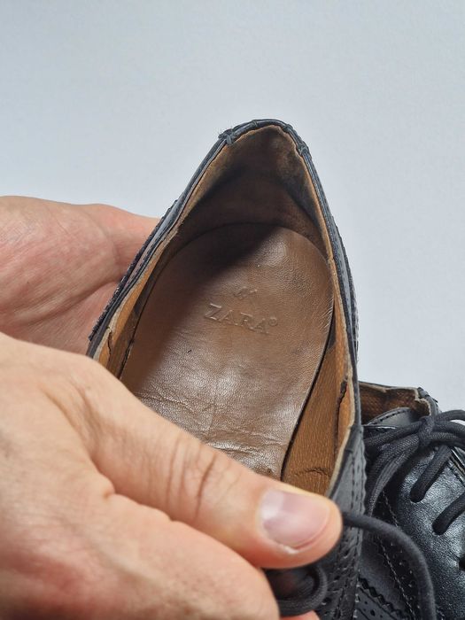 Броги оксфорди, черевики ZARA MAN