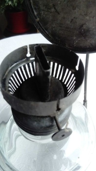 Lampa naftowa bez klosza