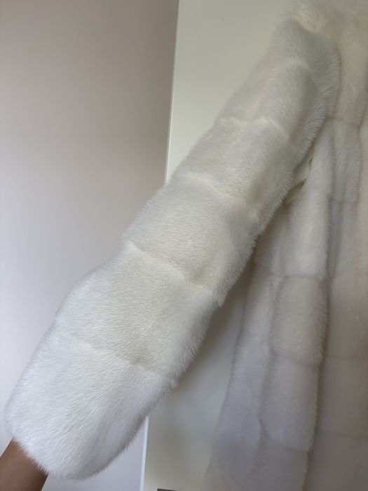 Luksusowe futro z norek, rozmiar 36 – stan idealny