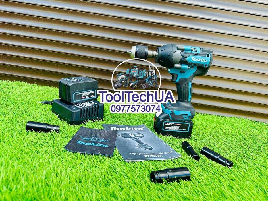 Гайковерт на Акумуляторі Ударний Макіта DTW850BL Потужність 850Nm 1/2