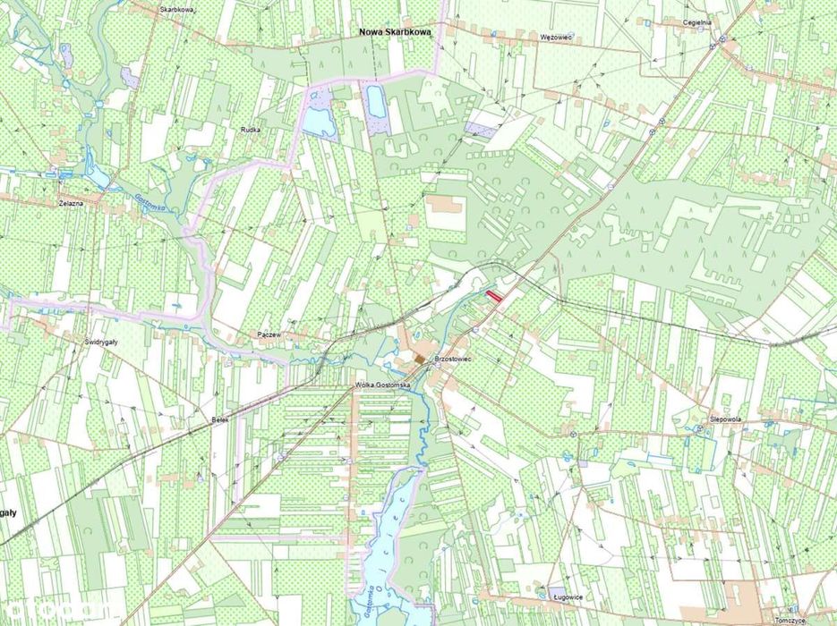 Działki rolne – Brzostowiec, gm. Mogielnica - Widok 2