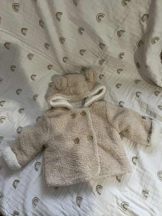 Курточка плюшева для дівчинки