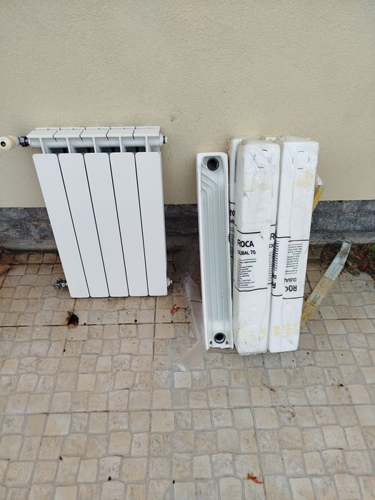 Radiadores de aquecimento central alumínio Roca Dubal 70