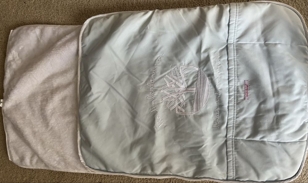 Saco de dormir, adaptável ao carrinho/ ovo,  marca Timberland