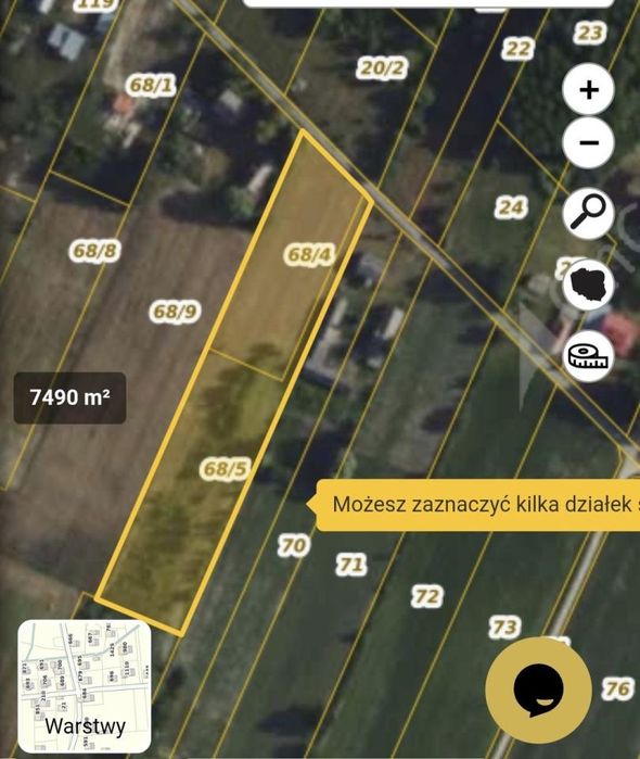 Sprzedam działkę budowlaną