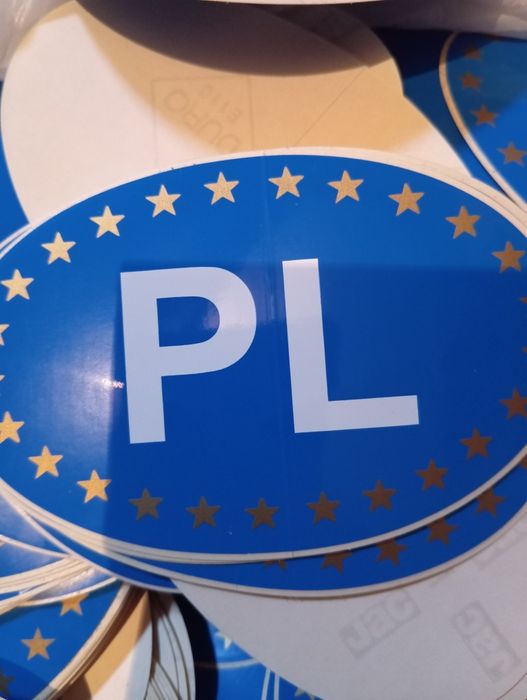 Naklejki PL dużo