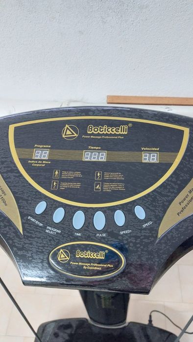 Plataforma vibratória 1100w + 2 tensores