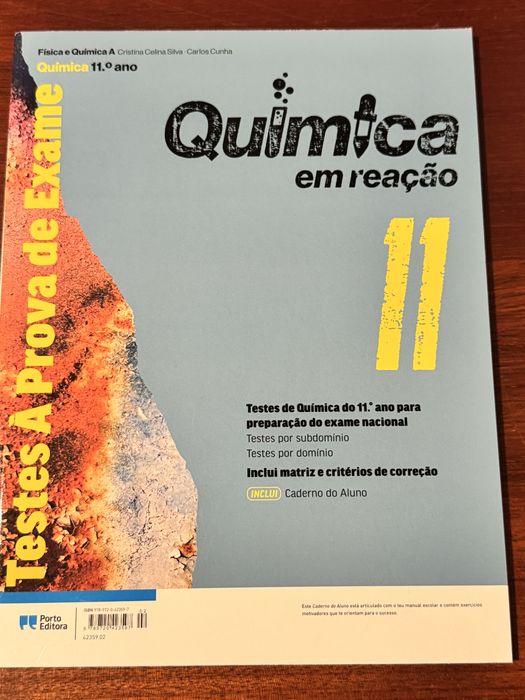 caderno de atividades química 11 ano “Química em Reação”