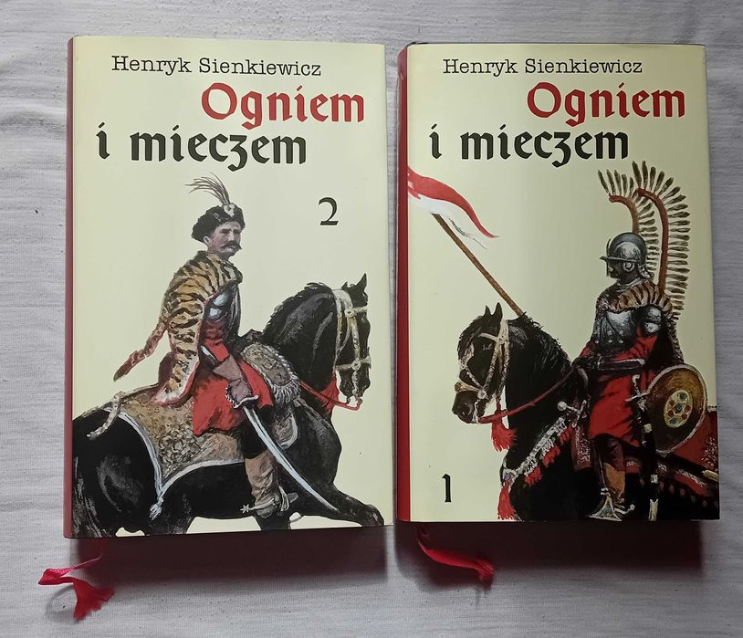 H. Sienkiewicz. Ogniem i mieczem. Świat Książki, 1995 r. Edycja 2-tom.