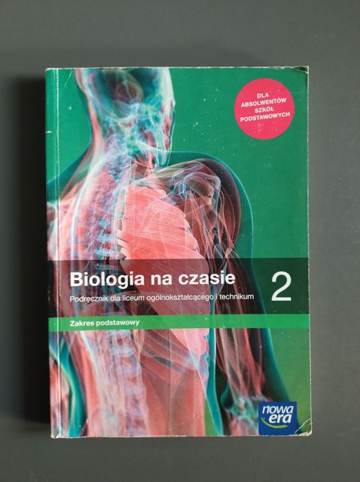 Biologia na czasie 2 podstawowy podręcznik dla liceum i technikum