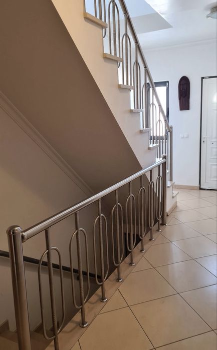 Corrimão e Guarda- corpos em inox – 7 METROS