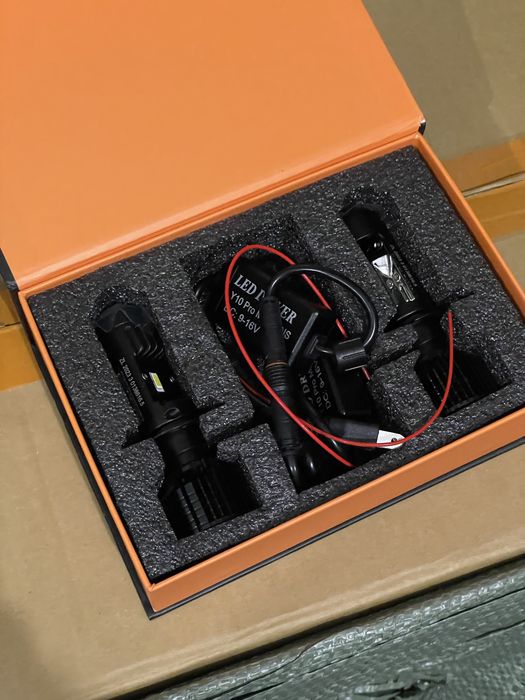 LED лампы с мини-линзой H7 "Y10" Pro 60W 6000Lm 6000K Canbus
