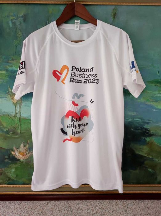 koszulka t-shirt sportowa business run biegowa do biegania techniczna
